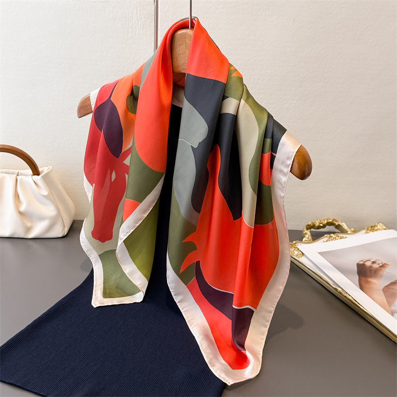2026 New Women Square Scarf Im - Scarf Silk Square ulasan dan harga