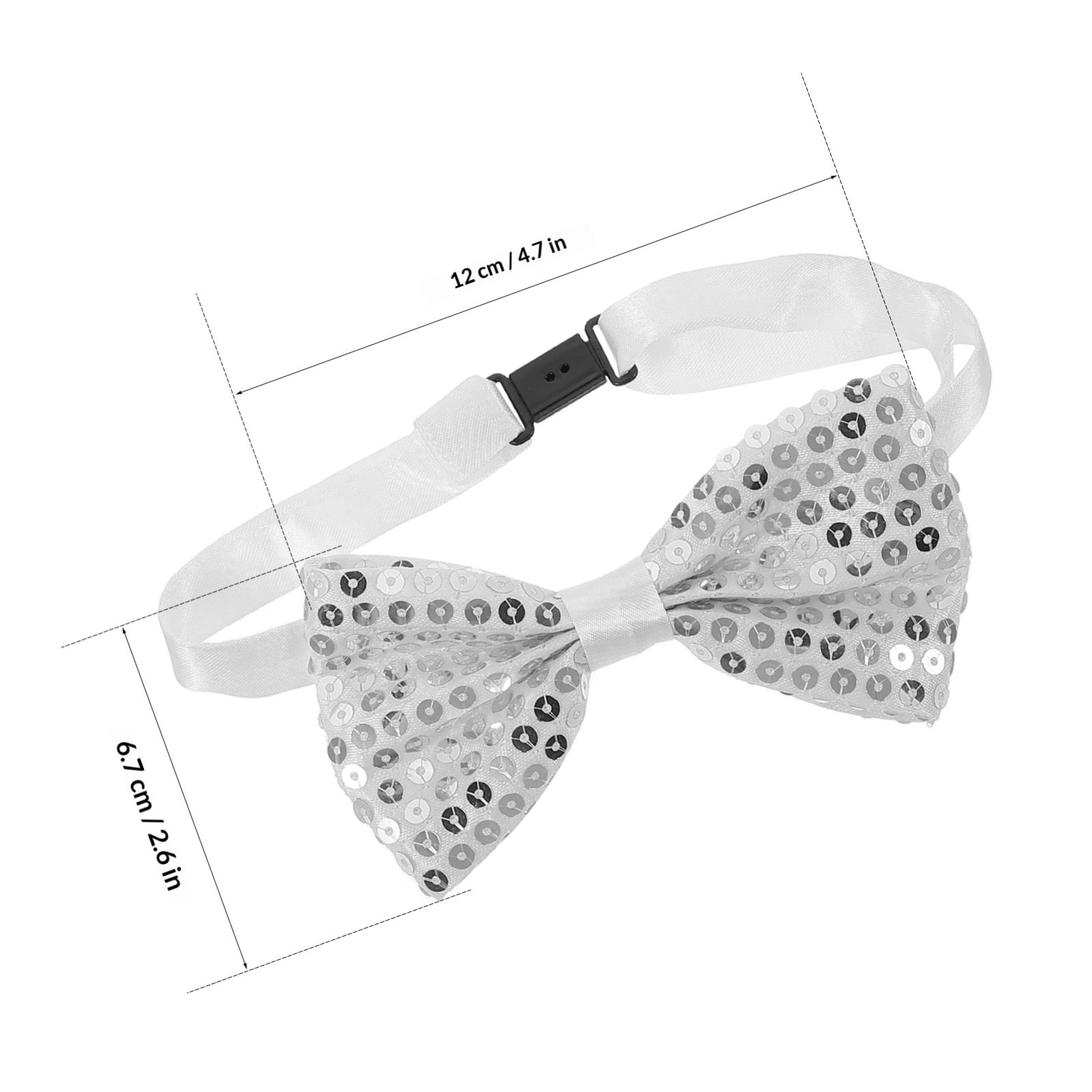 5Pcs Children Sequin Bow Ties  - Bow Tie Pre Tied ulasan dan harga